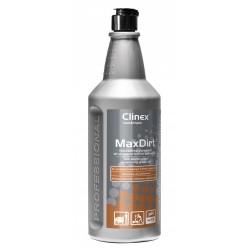Clinex Maxdirt, 1 Litru, Cu Pulverizator, Solutie Fara Spuma, Pentru Suprafete Murdare De Grasime