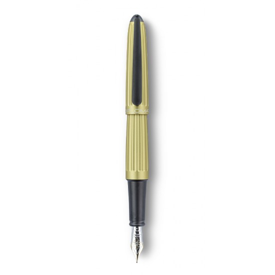 Stilou Diplomat Aero, Cu Penita M, Aurita 14kt. - Champagne