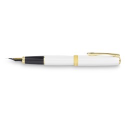 Stilou Diplomat Excellence A2, Cu Penita M, Din Otel Inoxidabil - Pearl White Gold Stilou Diplomat Excellence A2, Cu Penita M, Din Otel Inoxidabil - Pearl White Gold