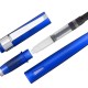 Stilou Diplomat Magnum, Cu Penita F, Din Otel Inoxidabil - Demo Blue