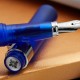 Stilou Diplomat Magnum, Cu Penita F, Din Otel Inoxidabil - Demo Blue
