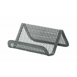 Suport Metalic Mesh, Pentru Carti De Vizita, Q-connect - Silver Suport Metalic Mesh, Pentru Carti De Vizita, Q-connect - Silver