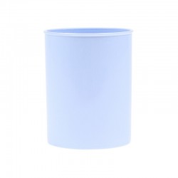 Suport Plastic, Cilindric, Pentru Instrumente De Scris, D78mm, H-10cm, Donau Life - Bleu Pastel