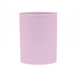 Suport Plastic, Cilindric, Pentru Instrumente De Scris, D78mm, H-10cm, Donau Life - Mov Pastel