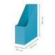 Suport Vertical Leitz Cosy Click & Store, Pentru Documente, Carton Laminat, A4, Albastru Celest