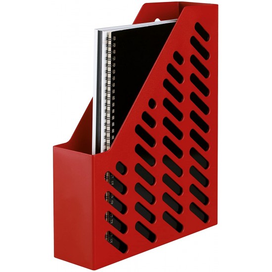 Suport Vertical Plastic Pentru Cataloage Han Klassik - Rosu