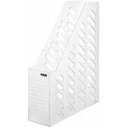 Suport Vertical Plastic Pentru Cataloage Han Klassik - Transparent Mat Suport Vertical Plastic Pentru Cataloage Han Klassik - Transparent Mat