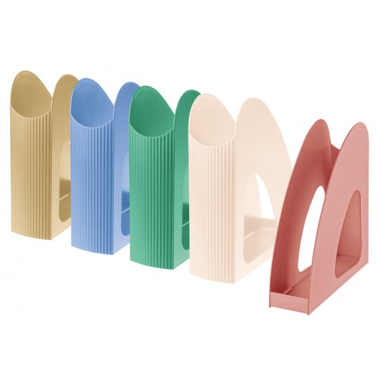 Suport Vertical Plastic Pentru Cataloage Han Twin - Roz Quartz