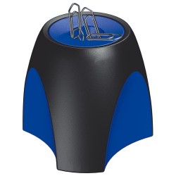Dispenser Magnetic Pentru Agrafe Han Delta - Negru/albastru