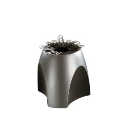 Dispenser Magnetic Pentru Agrafe Han Delta - Argintiu/negru