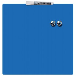 Tabla Nobo Magnetica Patrata, 360x360mm, Albastru