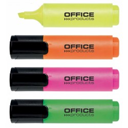 Textmarker Varf Lat 2-5mm, Office Products - 4 Culori/set