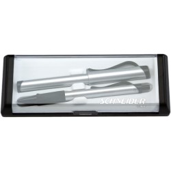 Trusa Pix Si Stilou Schneider Base - Argintiu