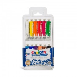 Tempera Super Lavabila, 12 Culori X 12ml/set, Carioca Tempera Tempera Super Lavabila, 12 Culori X 12ml/set, Carioca Tempera
