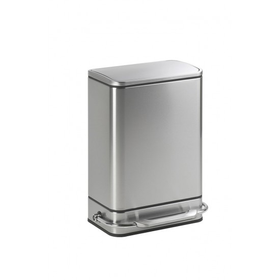 Cos Metalic Cu Capac Din Plastic, Soft Touch, 38 Litri, Vepa Bins Simplehuman- Stainless Steel Mat