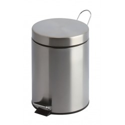 Cos Metalic Cu Pedala, Pentru Reziduuri, 12 Litri, Vepa Bins - Stainless Steel Cos Metalic Cu Pedala, Pentru Reziduuri, 12 Litri, Vepa Bins - Stainless Steel