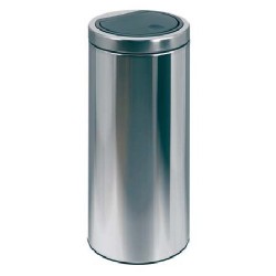 Cos Metalic Cu Capac Pentru Reziduuri, 30 Litri, Vepa Bins Flat Top - Crom Cos Metalic Cu Capac Pentru Reziduuri, 30 Litri, Vepa Bins Flat Top - Crom