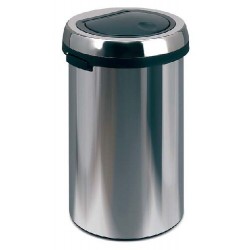 Cos Metalic Cu Capac Pentru Reziduuri, 50 Litri, Vepa Bins Flat Top - Crom Cos Metalic Cu Capac Pentru Reziduuri, 50 Litri, Vepa Bins Flat Top - Crom