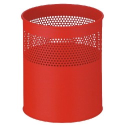Cos Metalic De Birou, Cu Perforatii, Pentru Hartii, 30 Litri, Vepa Bins - Rosu Cos Metalic De Birou, Cu Perforatii, Pentru Hartii, 30 Litri, Vepa Bins - Rosu