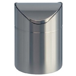 Cos Metalic Pentru Masa Cu Capac Swing, 1,5 Litri, Vepa Bins - Stainless Steel Cos Metalic Pentru Masa Cu Capac Swing, 1,5 Litri, Vepa Bins - Stainless Steel