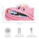 Penar Cu Fermoar, Zipit Unicorn - Roz Deschis
