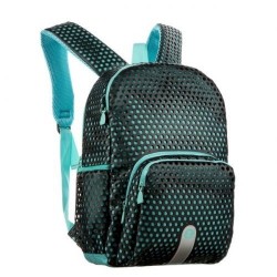 Rucsac Zipit Mesh Black & Blue, Cu Buzunare Laterale