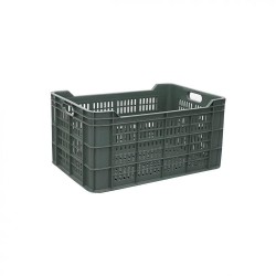 Naveta din Plastic M30 Culoare Verde, Dimensiune 600X400X300, Lada Plastic HDPE