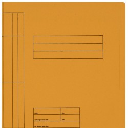 Dosar Sina Elba Smart A4, Carton Manila 250g/mp, Blue Angel, Capacitate 200 File, Culoare Galben