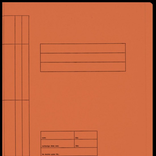 Dosar Sina Elba Smart A4, Carton Manila 250g/mp, Blue Angel, Capacitate 200 File, Culoare Portocaliu
