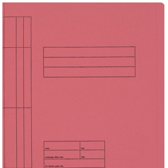 Dosar Sina Elba Smart A4, Carton Manila 250g/mp, Blue Angel, Capacitate 200 File, Culoare Rosu