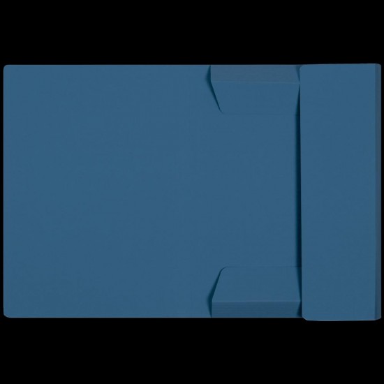 Dosar Plic Elba Smart A4, Carton Manila 250g/mp, Blue Angel, Capacitate 150 File, Culoare Albastru Inchis