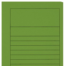 Dosar Plic Elba Smart A4, Carton Manila 250g/mp, Blue Angel, Capacitate 150 File, Culoare Verde