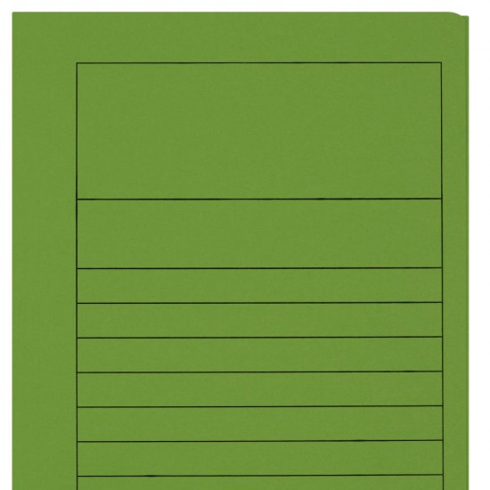 Dosar Plic Elba Smart A4, Carton Manila 250g/mp, Blue Angel, Capacitate 150 File, Culoare Verde