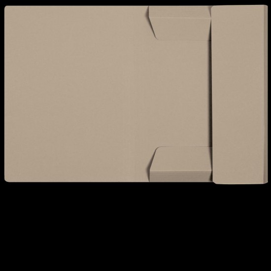 Dosar Plic Elba Smart A4, Carton Manila 250g/mp, Blue Angel, Capacitate 150 File, Culoare Gri