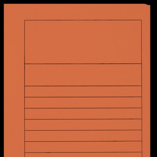 Dosar Plic Elba Smart A4, Carton Manila 250g/mp, Blue Angel, Capacitate 150 File, Culoare Portocaliu