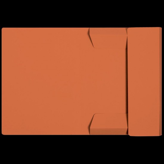 Dosar Plic Elba Smart A4, Carton Manila 250g/mp, Blue Angel, Capacitate 150 File, Culoare Portocaliu