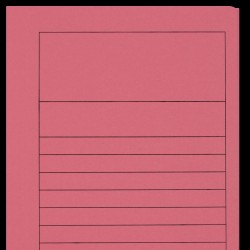 Dosar Plic Elba Smart A4, Carton Manila 250g/mp, Blue Angel, Capacitate 150 File, Culoare Rosu