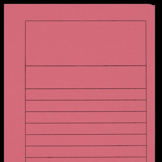 Dosar Plic Elba Smart A4, Carton Manila 250g/mp, Blue Angel, Capacitate 150 File, Culoare Rosu