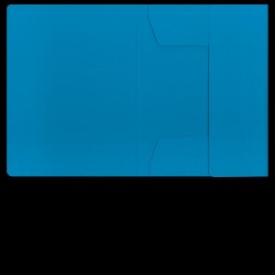 Dosar Plic Elba Chic A4, Carton Manila 320g/mp, Blue Angel, Capacitate 100 File, Culoare Albastru