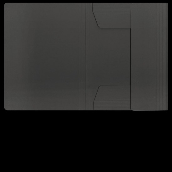 Dosar Plic Elba Chic A4, Carton Manila 320g/mp, Blue Angel, Capacitate 100 File, Culoare Antracit