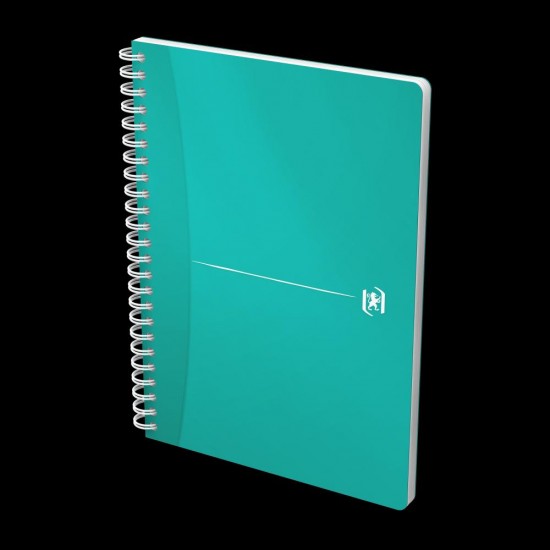 Caiet Organizator Oxford Office My Colours, A5 90f, Hartie Optik 90g/mp, Spira Dubla, Scribzee, Coperta Pp, Ecolabel, Margini Duble Si Antet, Patratele, Diverse Culori