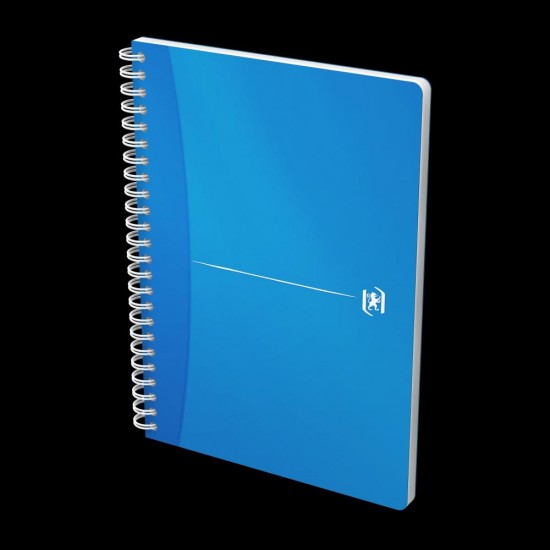 Caiet Organizator Oxford Office My Colours, A5 90f, Hartie Optik 90g/mp, Spira Dubla, Scribzee, Coperta Pp, Ecolabel, Margini Duble Si Antet, Patratele, Diverse Culori