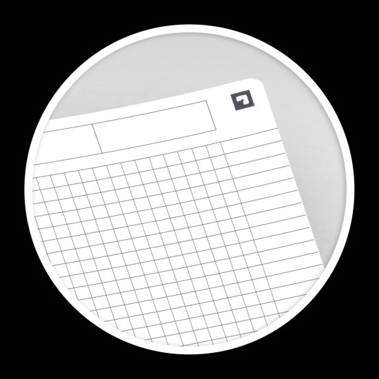 Caiet Organizator Oxford Office Essentials, A5 90f, Hartie Optik 90g/mp, Spira Dubla, Scribzee, Coperta Plastifiata Flexibila, Pefc, Ecolabel, Margine Dubla Si Antet, Pagina Info Personale, Patratele, Diverse Culori