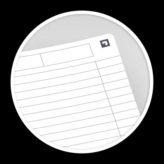 Caiet Organizator Oxford Office Essentials, A5 90f, Hartie Optik 90g/mp, Spira Dubla, Scribzee, Coperta Plastifiata Flexibila, Pefc, Ecolabel, Margine Dubla Si Antet, Pagina Info Personale, Dictando, Diverse Culori