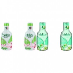 Pachet Promo: 2x Spumant De Baie Maliziacu Aloe & Magnolia 1l + 2x Spumant De Baie Malizia Cu Mosc Alb 1l