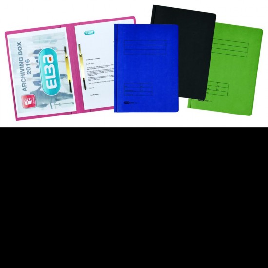 Dosar Sina Elba Smart A4, Mecanism Dublu De Arhivare, Sina Dreapta/stanga, Carton 320g/mp, Blue Angel, Capacitate 200 File, Culoare Rosu