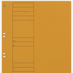 Dosar Cu Capse Elba Smart Eyelet A4 1/1, Carton Manila 250g/mp, Culoare Galben