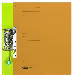 Dosar Incopciat Elba Smart A4 1/1, Carton Manila 250g/mp, Blue Angel, Capacitate 200 File, Culoare Galben