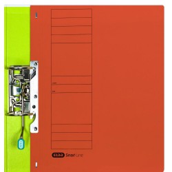 Dosar Incopciat Elba Smart A4 1/1, Carton Manila 250g/mp, Blue Angel, Capacitate 200 File, Culoare Portocaliu