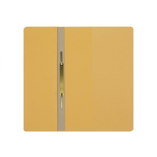 Dosar Incopciat Elba Smart A4 1/2, Carton Manila 250g/mp, Blue Angel, Capacitate 200 File, Culoare Galben